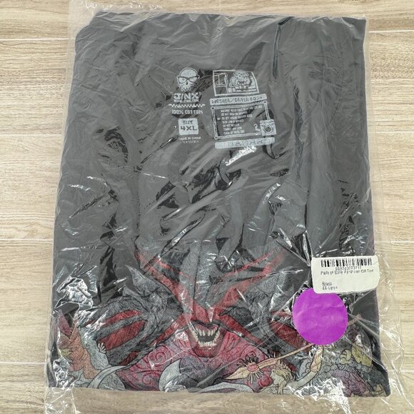 Jinx Path of Exile Pantheon Gift Tee Black 4XL Official Gaming T-Shirt Sealed - Picture 1 of 4